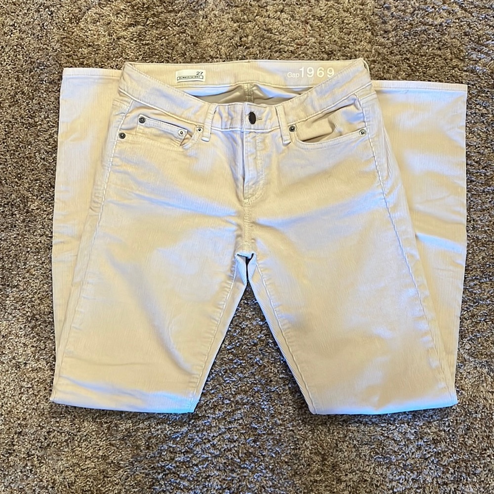 Gap 1969 Always Skinny Corduroy Pants